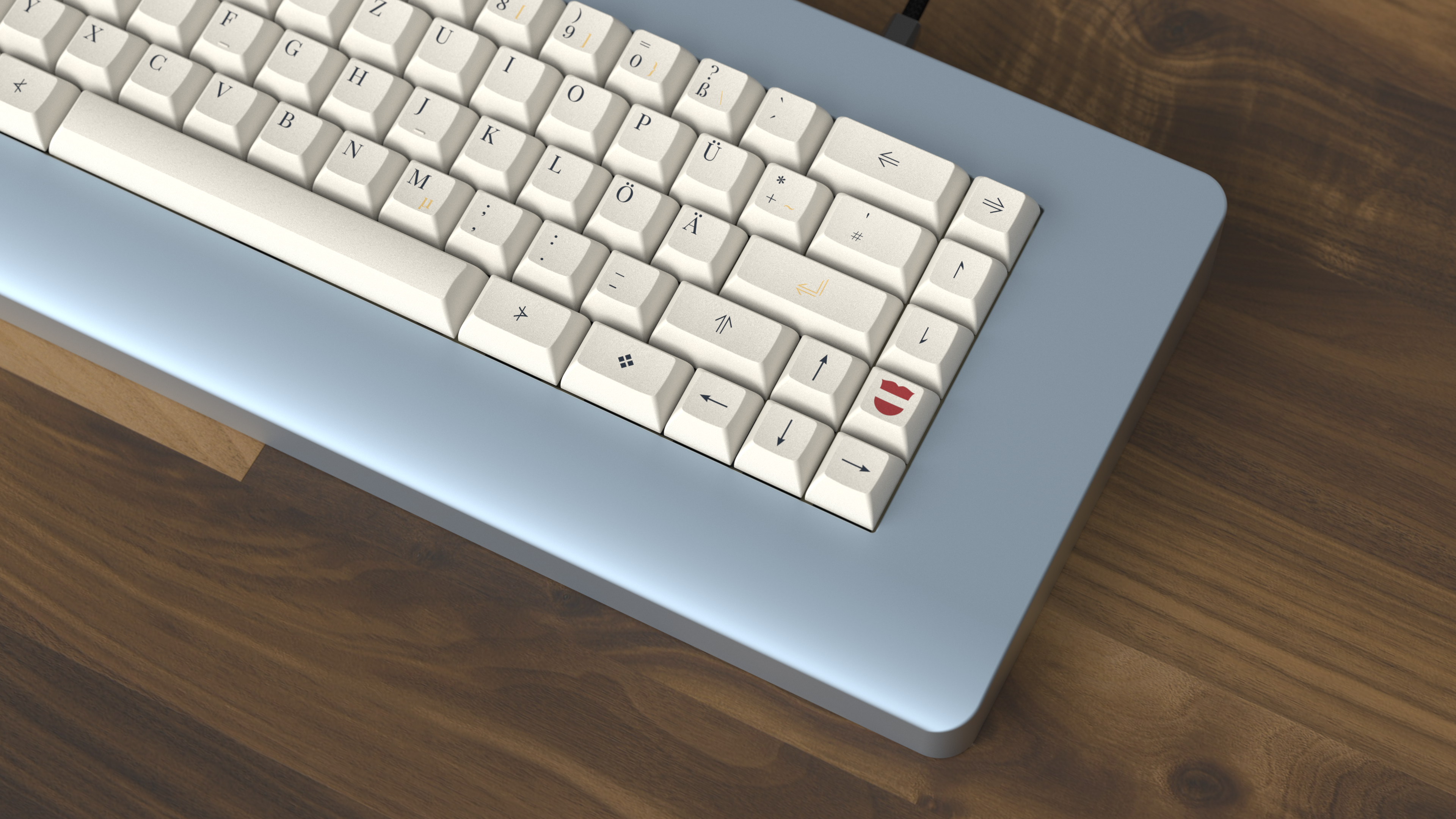 QWERTZ on S7 Elephant by jacky. Render by Manzel.