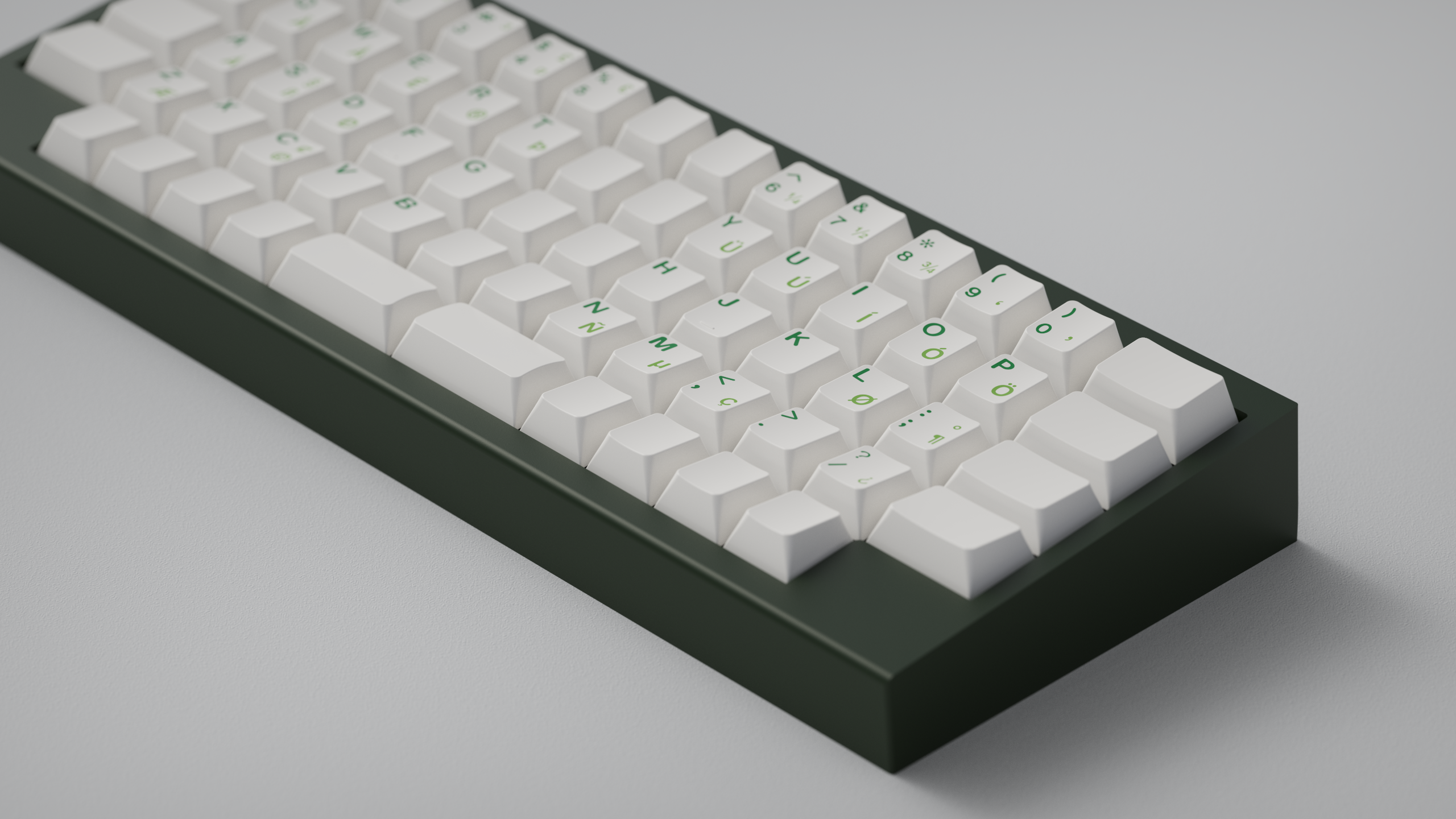 JTK Royal Alpha & GMK WS1 blanks on Campine Boardwalk