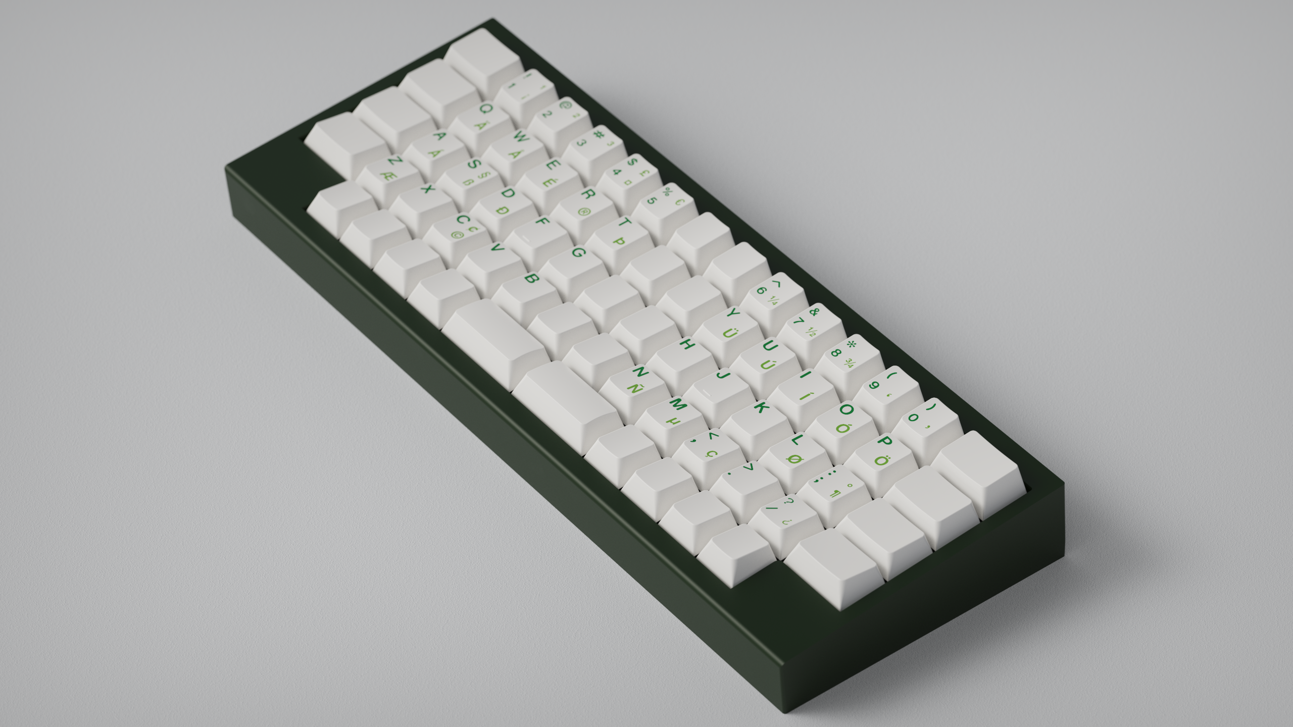 JTK Royal Alpha & GMK WS1 blanks on Campine Boardwalk