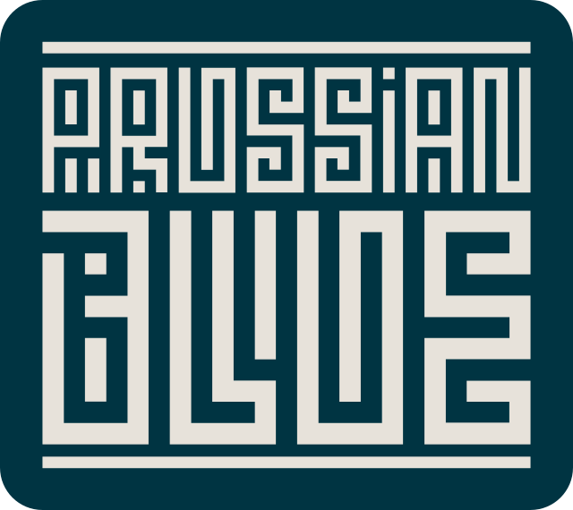 GMK CYL Prussian Blue Logo
