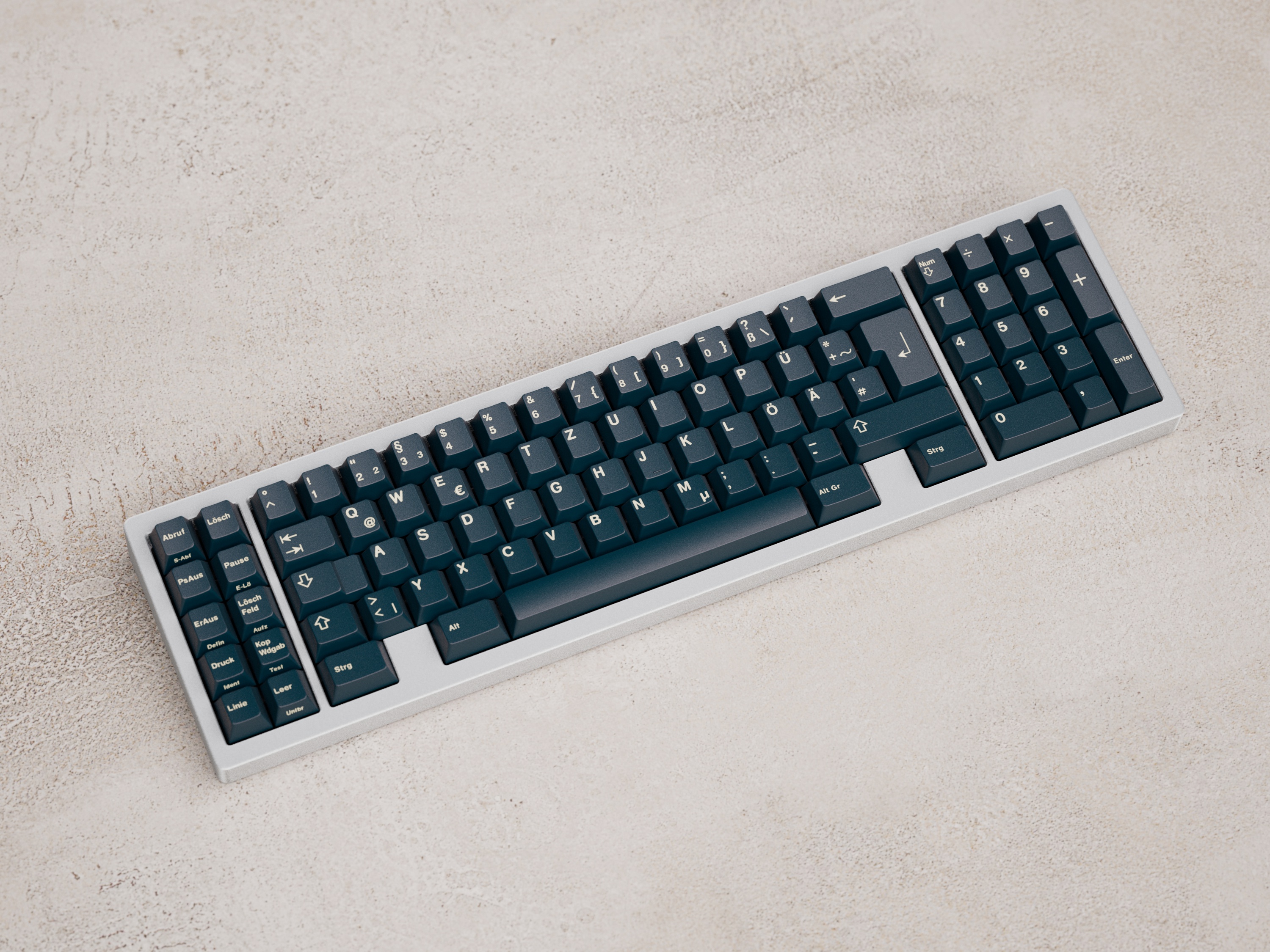 GMK CYL Prussian Blue on W1AT