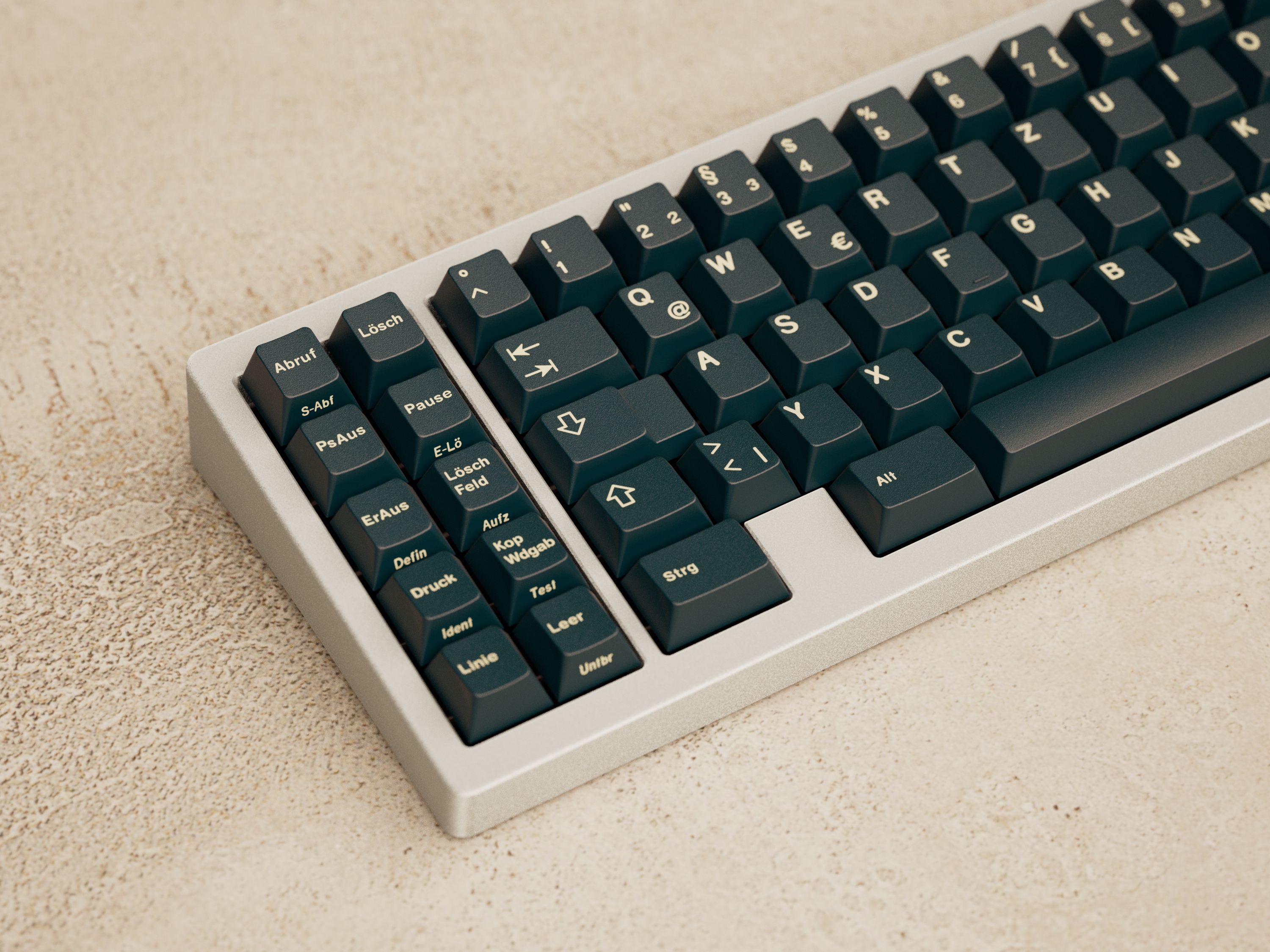 GMK CYL Prussian Blue on W1AT